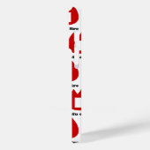 📛 Tofu in Brand Case-Mate iPhone Hülle (Rückseite / Links)