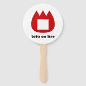 📛 Tofu in Brand Fächer (Rückseite)