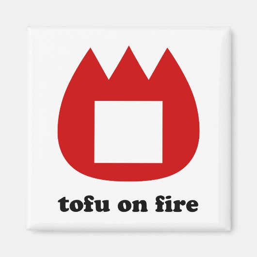 📛 Tofu in Brand Magnet (Vorne)