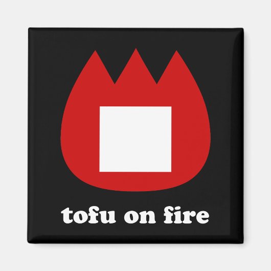 📛 Tofu in Brand Magnet (Vorne)