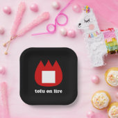 📛 Tofu in Brand Pappteller (Party)