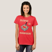 Tofu ist Mord T-Shirt (Vorne ganz)