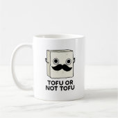 Tofu oder nicht Tofu Funny Shakespeare Food Pub Kaffeetasse (Links)