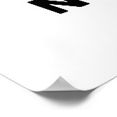 Tofu oder nicht Tofu Funny Shakespeare Food Pub Poster (Ecke)