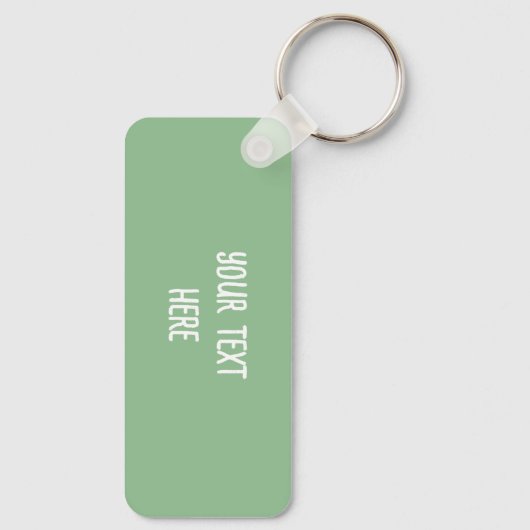 Tofu Pop Art Lebensmittelverpackung Schlüsselanhänger (Rückseite)