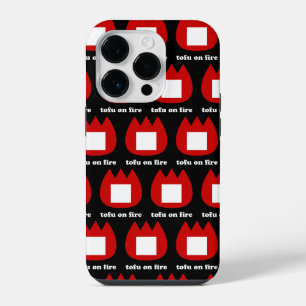 📛 Tofu steht in Flammen iPhone 14 Pro Hülle