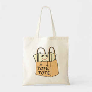 TOFU-TASCHE für Vegetarier und Veganer Tragetasche