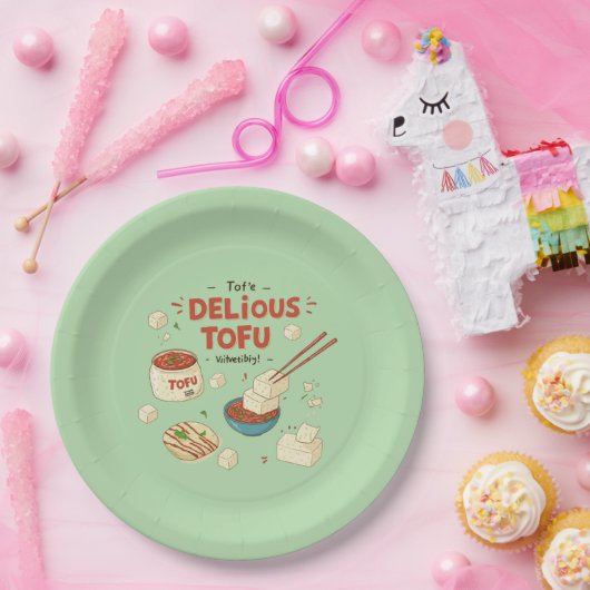 Tofu-tastisch Pappteller (Party)