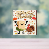 Tofu über den klassischen türkischen T - Shirt Acrylschild (Neutral)