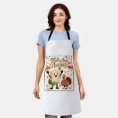 Tofu über den klassischen türkischen T - Shirt Schürze (Getragen)