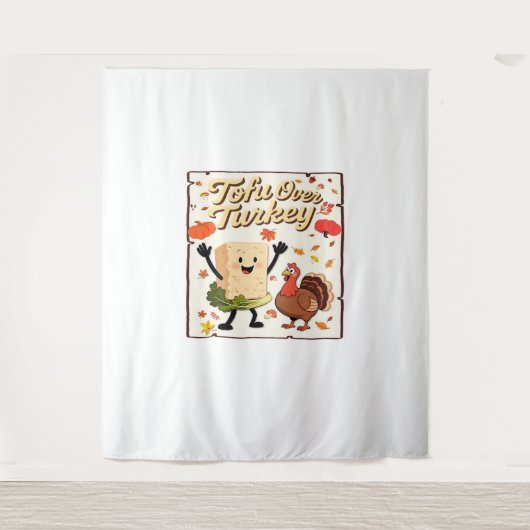 Tofu über den klassischen türkischen T - Shirt Wandteppich (Vorderseite)