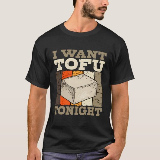 Tofu Vegetarian Soya Bean Curd Sojabohnen Vegan T-Shirt (Vorderseite)