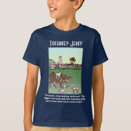 Tofurkey Jerky Deep Boy's T - Shirt