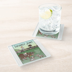Tofurkey Jerky Glass Untersetzer