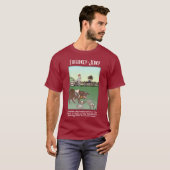 Tofurkey Jerky Maroon Men's T - Shirt (Vorne ganz)