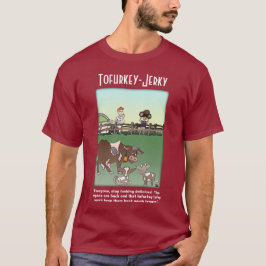 Tofurkey Jerky Maroon Men's T - Shirt