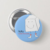TofuRocksbluebackground.ai Button (Vorne & Hinten)