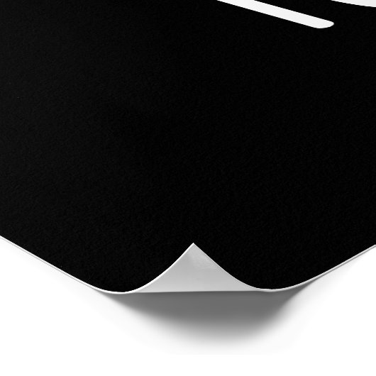 Tofuuut Funny Farting Tofu Pun Dark BG Poster (Ecke)