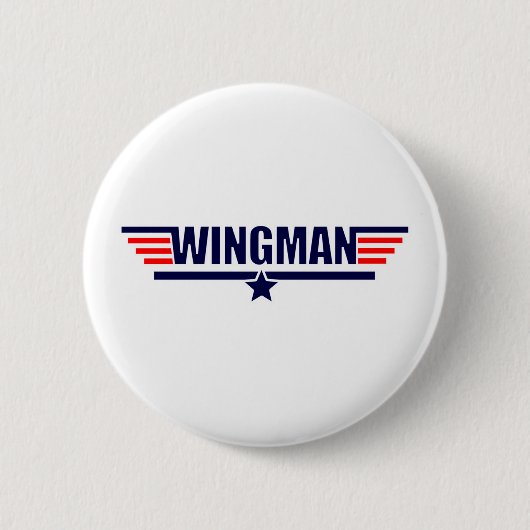 Tog-GewehrWingman Button (Vorderseite)