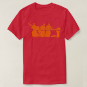 toga-Party an der Grenze T-Shirt (Design vorne)