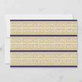 Toga Party Ancient Roman Birthday Ivy Scroll Foto Einladung (Rückseite)