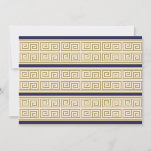 Toga Party Ancient Roman Birthday Ivy Scroll Foto Einladung (Rückseite)