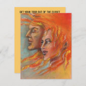 TOGA-PARTY EINLADUNG LADEN mit GRIECHISCHER (Vorne/Hinten)