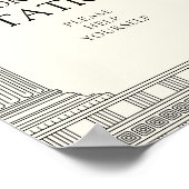 Toga Party Hydratation Station für Wasserecke Poster (Ecke)