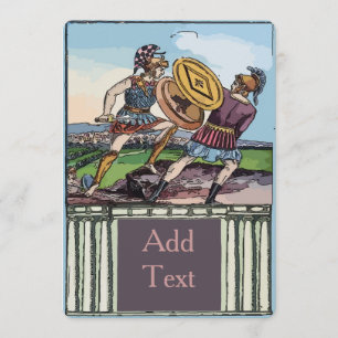 Toga Roman Party Einladung