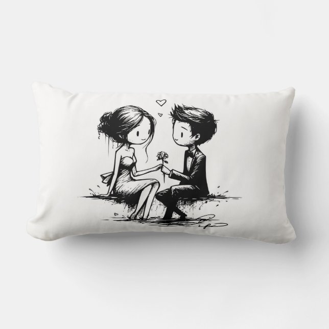 Together Always Lendenkissen (Vorderseite)