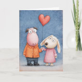Together Always Valentine Card Karte (Vorderseite)