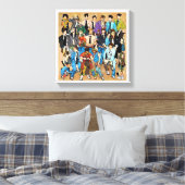 Together and mixed. leinwanddruck (Insitu (Schlafzimmer))