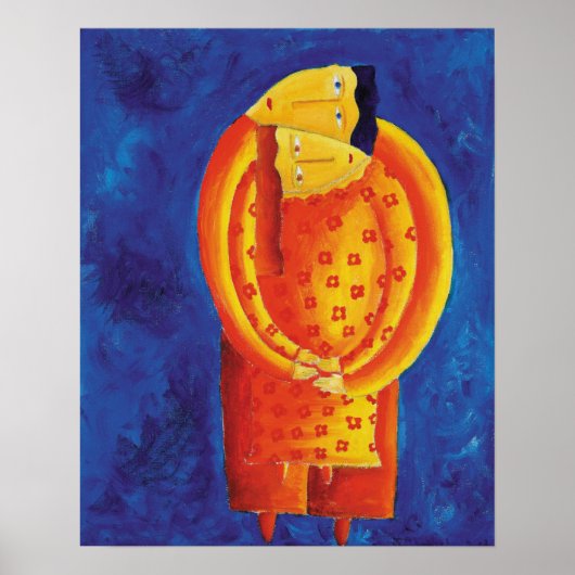 Together Contemporary Painting Art Print Poster (Vorne)