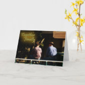 Together Finally Reunion Greeting Card Karte (Gelbe Blume)