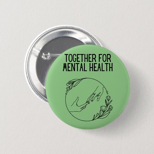 Together For Mental Health Button (Vorne & Hinten)