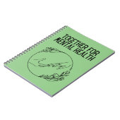 Together For Mental Health Notizblock (Linke Seite)