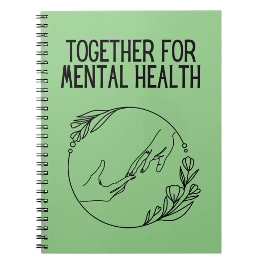 Together For Mental Health Notizblock (Vorderseite)