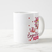 TOGETHER FOREVER COUNTRY STYLE  Jumbo-Tasse (Vorderseite Rechts)