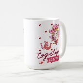 TOGETHER FOREVER COUNTRY STYLE  KAFFEETASSE (VorderseiteRechts)