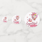 TOGETHER FOREVER COUNTRY STYLE  KONFETTI (Rückseiten)