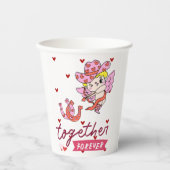 TOGETHER FOREVER COUNTRY STYLE  PAPPBECHER (Vorderseite)