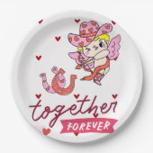 TOGETHER FOREVER COUNTRY STYLE  PAPPTELLER (Vorderseite)