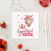 TOGETHER FOREVER COUNTRY STYLE  SERVIETTE (Beispiel)