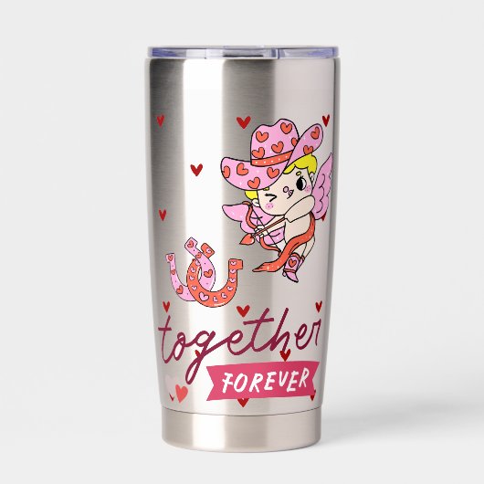 TOGETHER FOREVER COUNTRY STYLE  THERMOBECHER (Vorderseite)