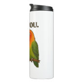 Together Forever Lovebirds Thermal Tumbler Thermosbecher (Nach rechts gedreht)