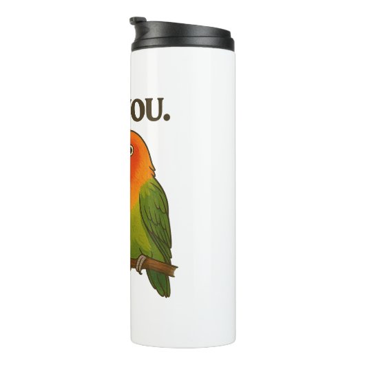 Together Forever Lovebirds Thermal Tumbler Thermosbecher (Nach rechts gedreht)