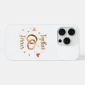 Together Forever Romantic Phone Case iPhone Hülle (Rückseite (Horizontal))