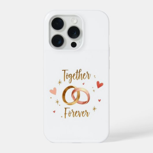 Together Forever Romantic Phone Case iPhone Hülle (Rückseite)