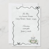 Together Forever - Wedding Celebration Invitation Einladung (Rückseite)