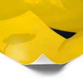 Together in Love- Romantic Love Illustration Poster (Ecke)